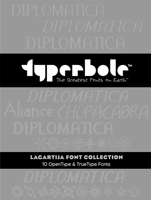 VIEW LAGARTIJA FONT COLLECTION