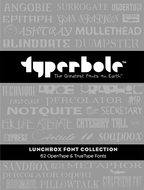 VIEW LUNCHBOX FONT COLLECTION