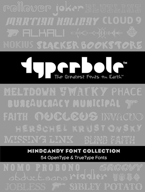 VIEW MINDCANDY FONT COLLECTION