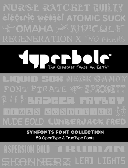 VIEW SYNFONTS FONT COLLECTION